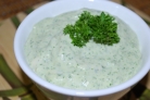 Чесночный соус с зеленью
