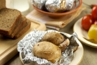 Картофель, запеченный с салом
