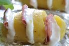 Картофель с сыром и ветчиной