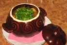 Картошка с фаршем в горшочках