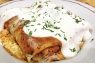 Блины с мясом