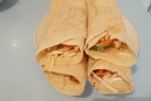 Домашняя шаурма с курицей в лаваше