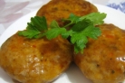 Рыбные котлеты с подливкой