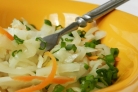 Капуста маринованная быстрая с чесноком