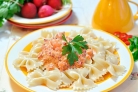 Макароны с болгарским перцем