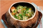 Горшочки с капустой, картофелем и курицей