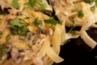 Жульен с макаронами