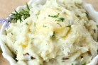 Картофельное пюре с чесноком и сыром