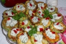Жареные кабачки с майонезом