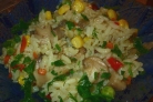 Плов с грибами и овощами