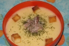 Картофельный суп-пюре с сыром