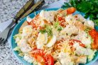 Салат "Цезарь" из пекинской капусты