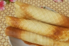 Вафли в вафельнице хрустящие