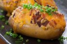 Картофель фаршированный в духовке