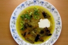 Суп с грибами и перловкой