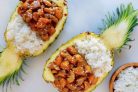 Рецепт курицы с ананасом