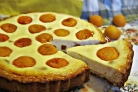 Творожный пирог с абрикосами