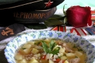 Суп со свининой и гречкой