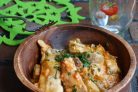 Рагу из баклажанов с курицей