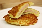 Картофельные блины с мясом
