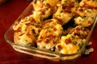 Картофель, фаршированный сыром