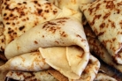 Блинчики с творогом и бананом