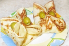Блины с ветчиной