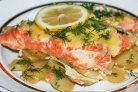 Лосось с картошкой в духовке
