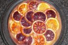 Апельсиновый пирог с полентой