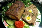 Рулет из фарша с начинкой