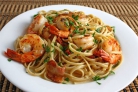 Макароны с грибами