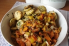 Рагу с баклажанами и картофелем