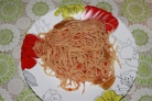 Макароны с лечо