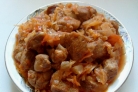Солянка из свежей капусты с мясом
