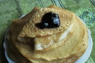 Блины на кефире диетические
