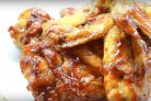 Куриные крылышки в медово-горчичном соусе