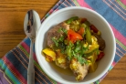Рагу со свининой и кабачками
