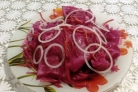Квашеная капуста со свеклой