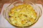 Запеченная картошка с грибами