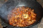 Мясо в казане