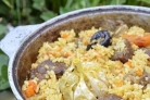 Плов на костре со свининой