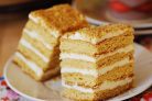 Медовый торт с заварным кремом