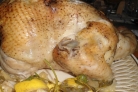 Курица в рукаве в духовке
