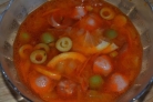 Солянка из сосисок