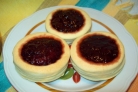 Печенье на маргарине с вареньем