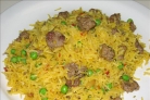 Плов с горохом