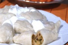Вареники с курицей и капустой