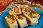 Сосиски в картофельном пюре