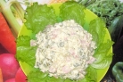 Салат с колбасой и яйцами