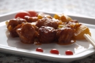 Курица кусочками